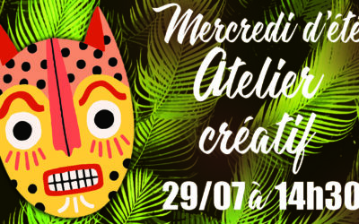LES MERCREDIS D’ÉTÉ : Ateliers créatifs de confection de masques