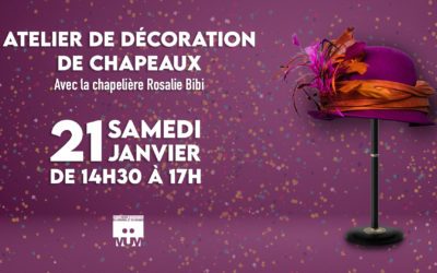 Atelier de décoration de chapeaux